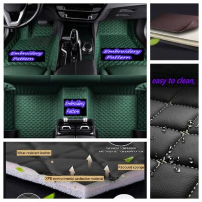 Fit Alfa Romeo Stelvio Car Floor Mats Auto Carpets Waterproof Handmade New Pads