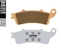 BremsbeläGe Set Galfer 2X FD205G1375 Sinter-Metall Sport Vorne 7,5Mm FüR Honda