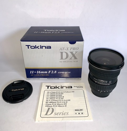 Tokina AT-X 116 PRO DX Objektiv 11–16 mm f/2,8 asphärisch für Nikon TOP ZUSTAND