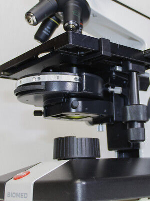 Rebuilt Biomed Phase Contrast Microscope & Darkfield  (4x, Ph10x, Ph40x, Ph100x)