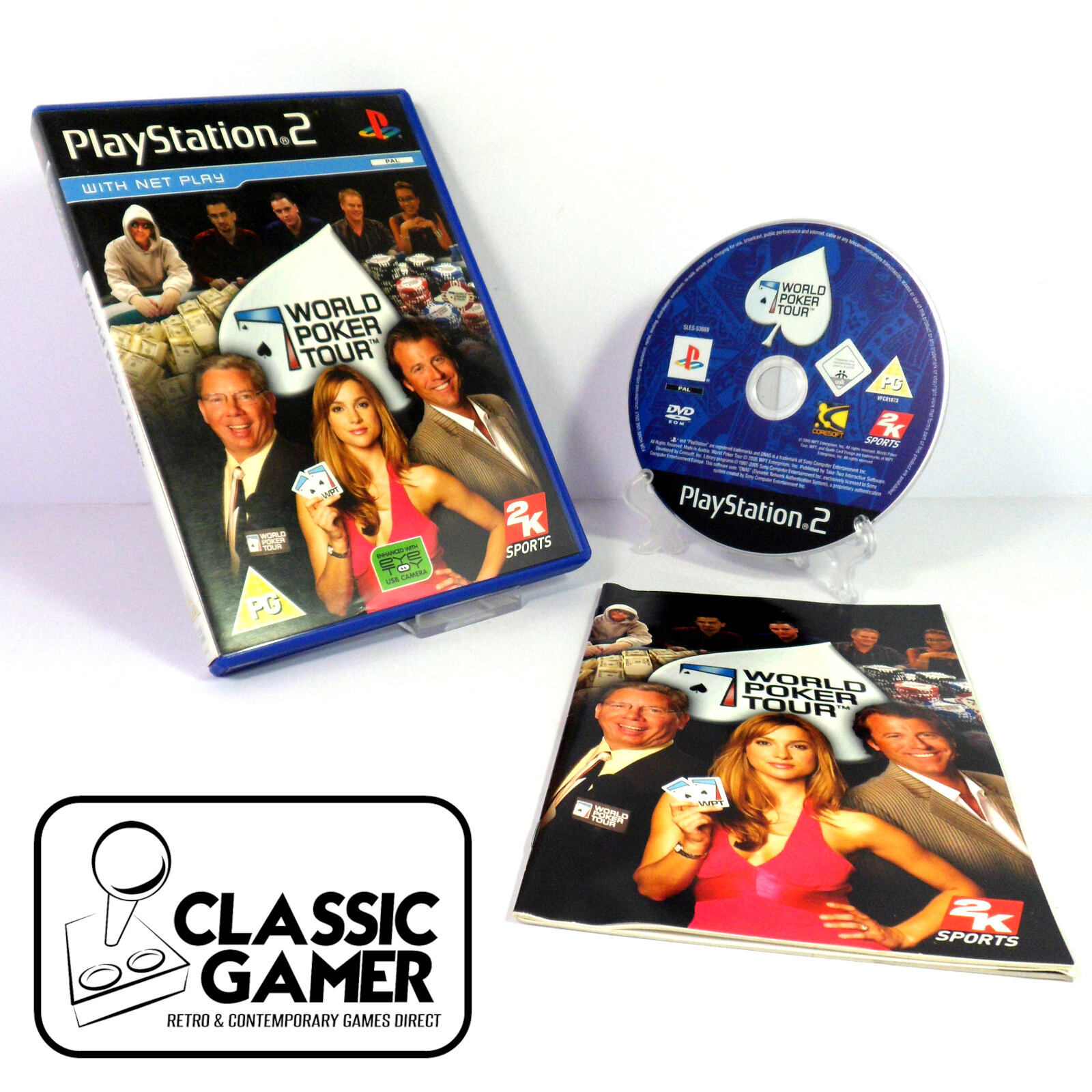 World Poker Tour (PS2) *Near Mint*