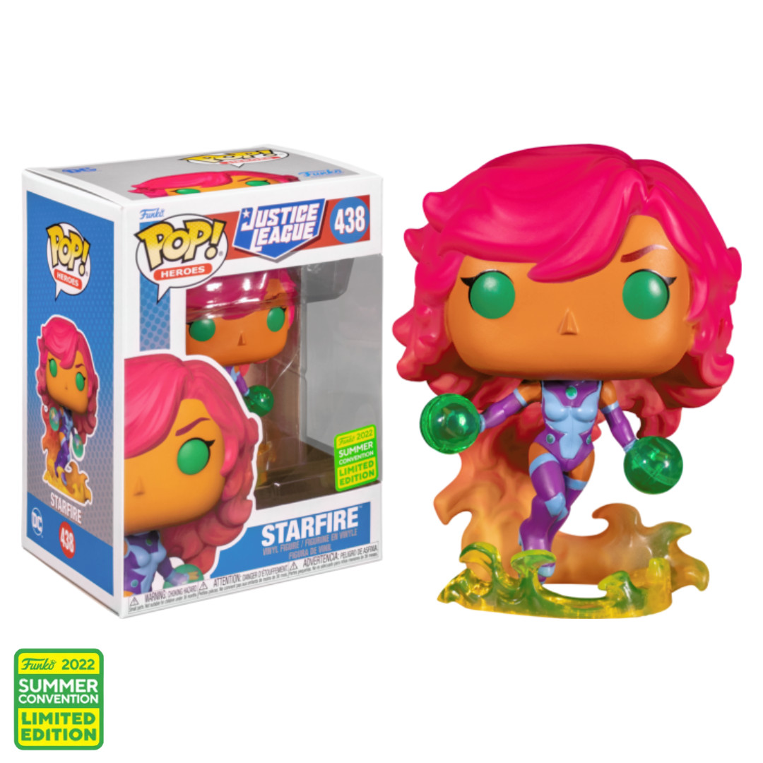 Funko Pop! Starfire 438 Sdcc 2022 Limited - Justice League - Figurine Vinyl