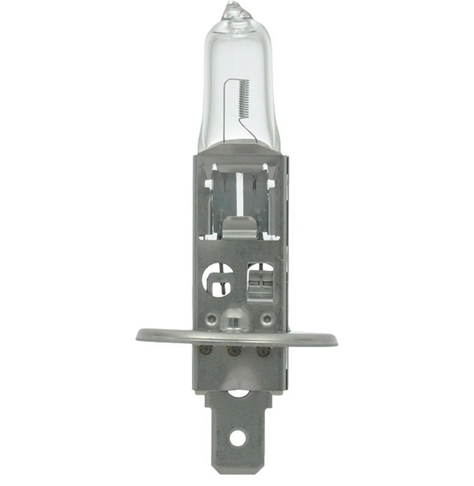 Sylvania Basic H1 55W Dos Bombillas Cabeza Halógena Luz Luz Luz Alta Lámpara de Repuesto OE Foto 4 de 4