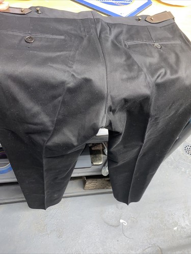 MEN'S GUCCI BLACK DRESS PANTS, SZ 44R - Afbeelding 4 van 9