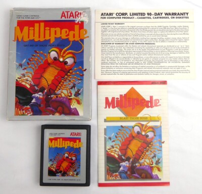 Atari 2600 Spiel in OVP -- MILLIPEDE (Silver Label) -- VCS