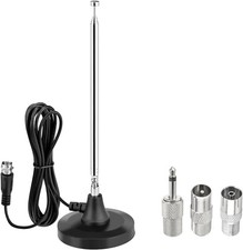 Strong Magnetic Base Portable Telescopic FM Radio Antenne 3m for Yamaha Marantz