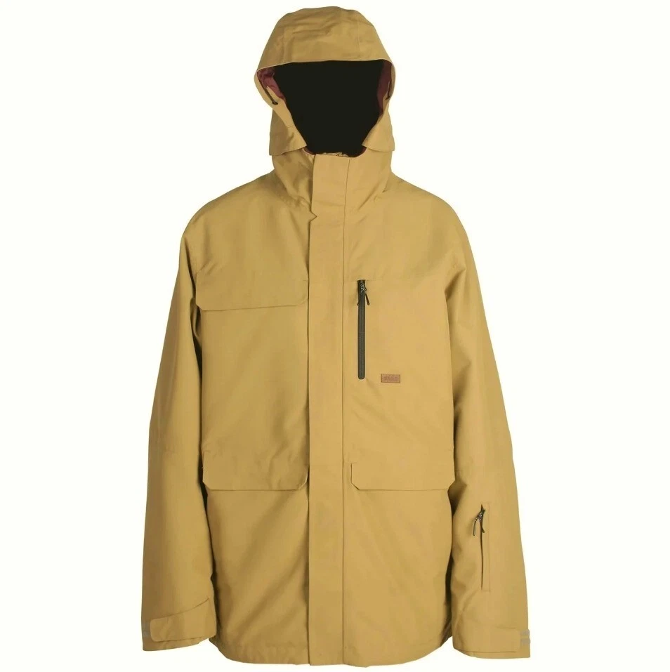 RIDE Snowboards Men's GEORGETOWN Snow Jacket - Dijon - Medium - NWT
