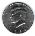 1998-P Philadelphia Circulated Kennedy Half Dollar Coin!
