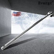 1/2" Inch Drive Breaker Bar Tool For Socket Wrench Cr-V Steel 18" Long Handle