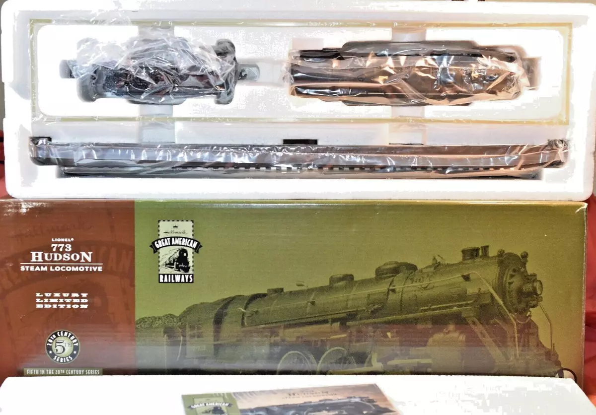 HALLMARK LIONEL 773 HUDSON STEAM LOCOMOTIVE Luxury Limited Edition NEW
