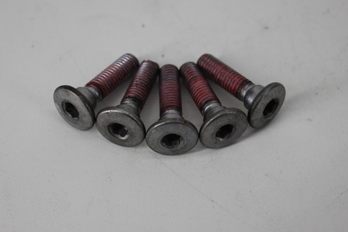 2012 KAWASAKI NINJA ZX6R FRONT BRAKE ROTOR BOLTS DISC SCREW SET