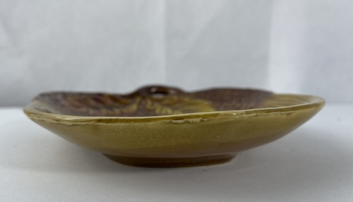 Ceramic Acorn Shaped Candy Nut Dish Plate. Spoon Rest Fall Colors 7.25" X 6.25” - Picture 7 of 11