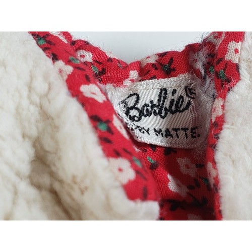 Lotto di abbigliamento misto vintage anni '60 Barbie etichetta bianca e nera 5 pezzi - Foto 11 di 12