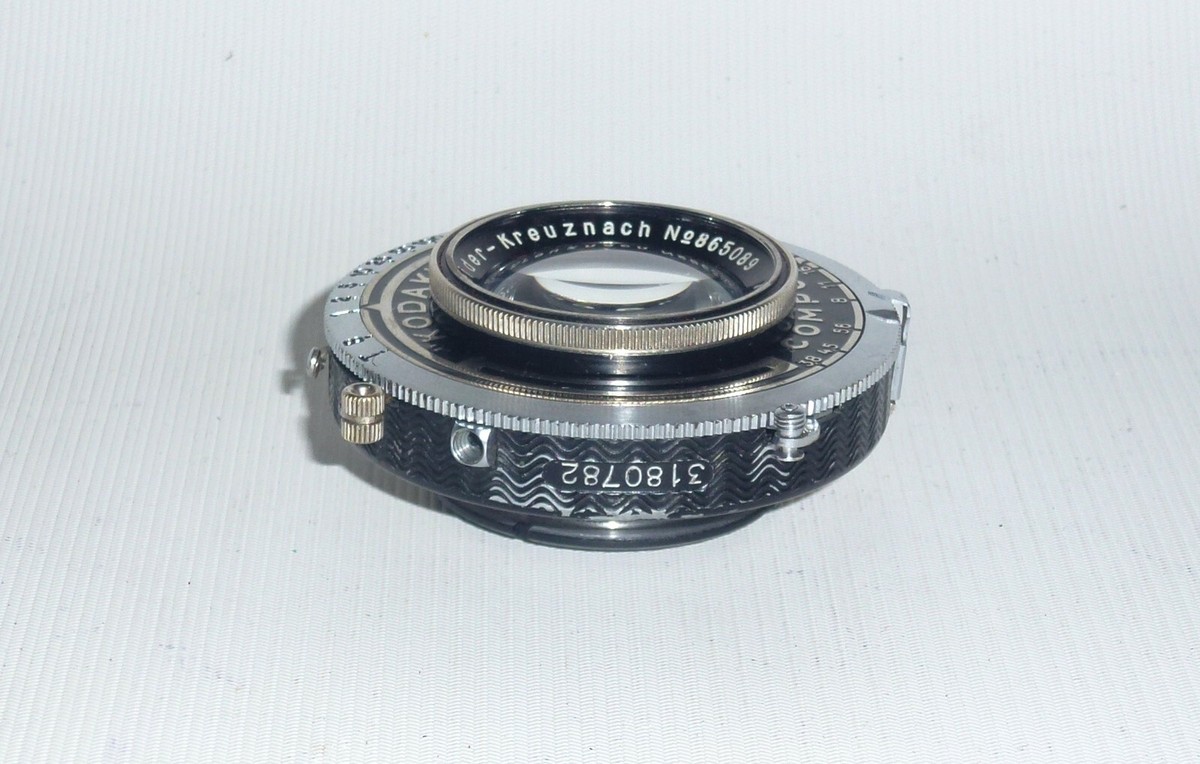 Xenar f/3.8 F=10.5cm Schneider-Kreuznach Lens+Kodak Compur Shutter Xenar f/3.8 F=10.5cm Schneider-Kreuznach Lens+Kodak Compur Shutter
