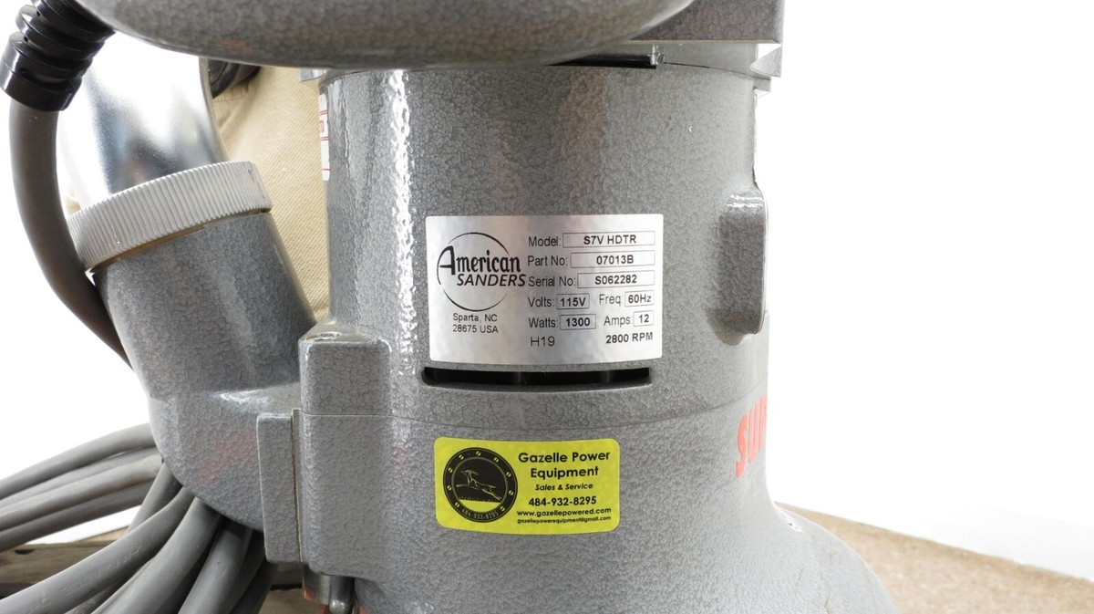 American Sanders Super 7R/7V Edger- WARRANTY AND FREE