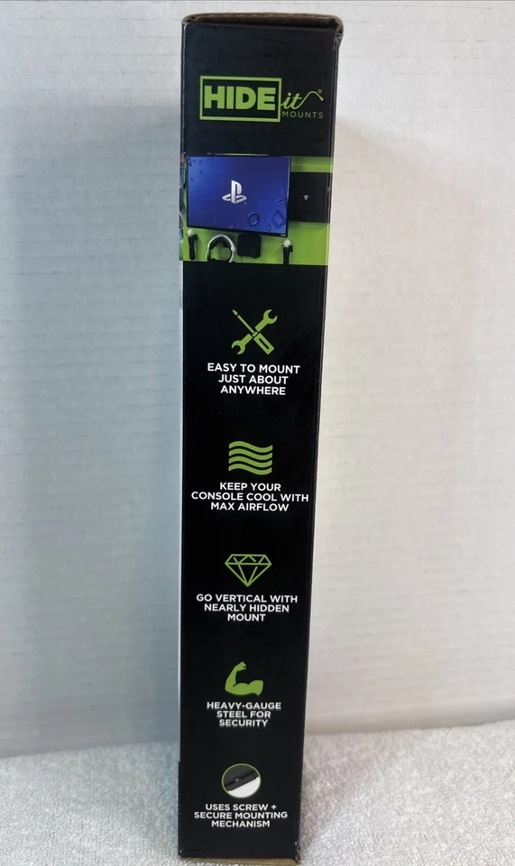 Hideit Console Wall Mount For PlayStation 4 Slim Mount Only New - Image 3 of 4