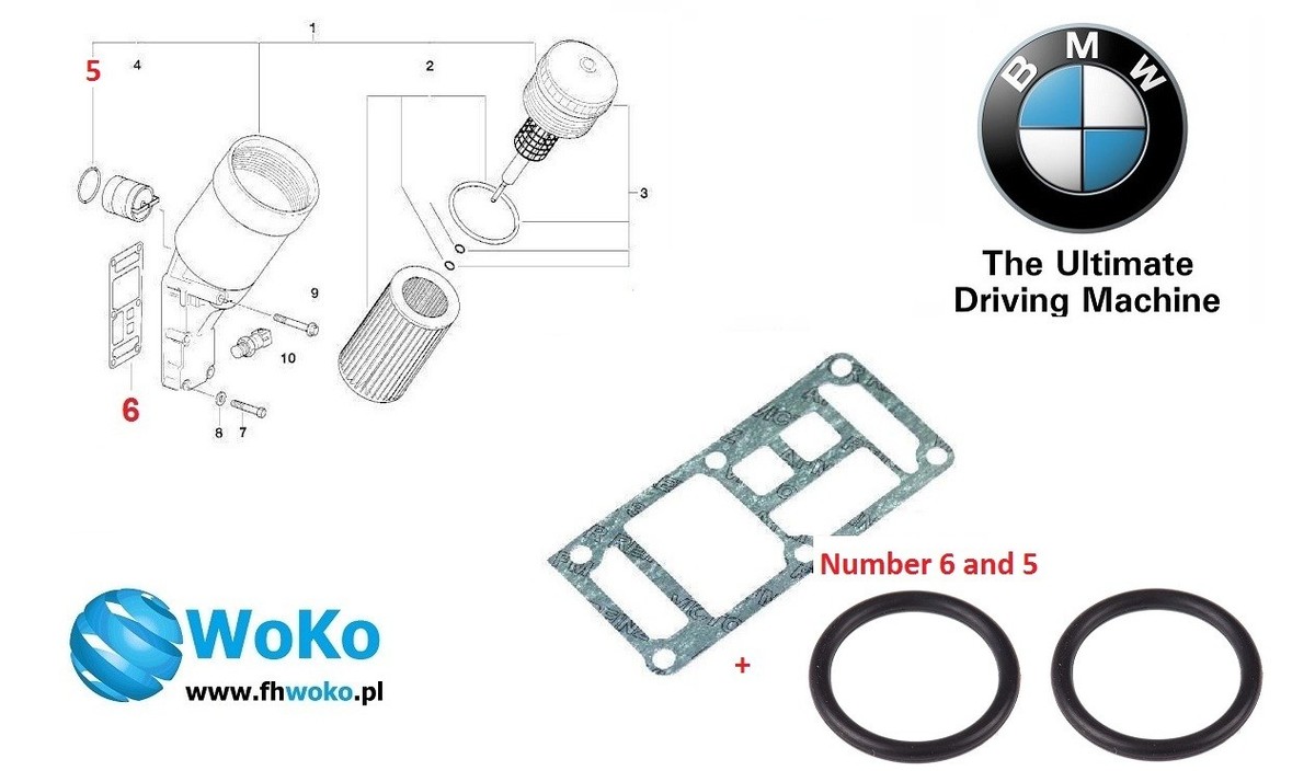 oil filter housing gasket products for sale | UK