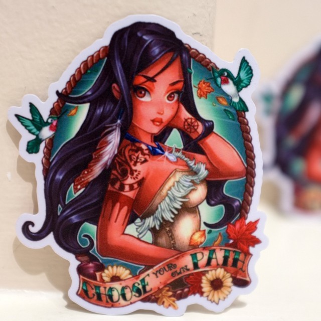 choose your own path Tattoo style Art Old School Anime 3x2 ...