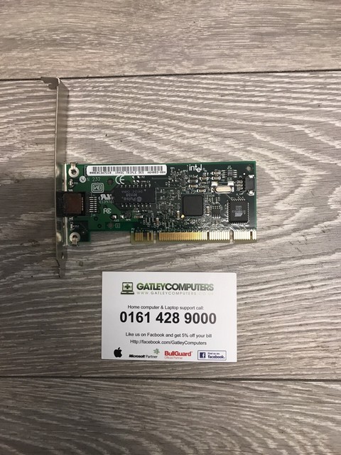 Intel 749006-002 Single Port PCI 32-Bit 10/100 Ethernet NIC Network LAN Card