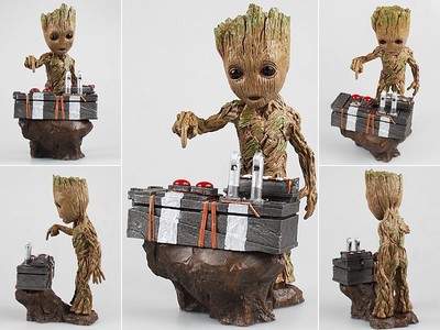 Shepper Com Guardians Of The Galaxy Vol 2 Push Bombe Bouton Bebe Groot Figure Statue Toy Tv Film Jeux Video Figurines Statues