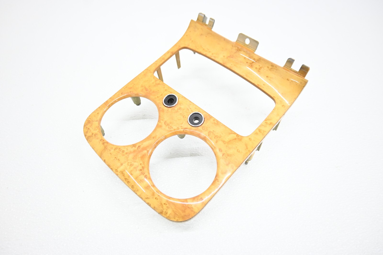 ⭐ 03-12 Bentley Continental Rear Center Console Ac Vent Wood Trim Cover Oem