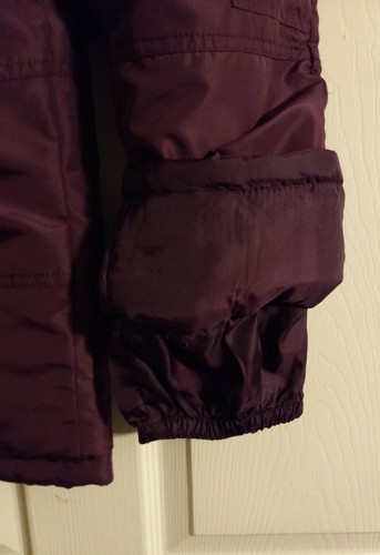 Oshkosh Girl's Purple Snow Bib Pants - Size 4 - Picture 4 of 6