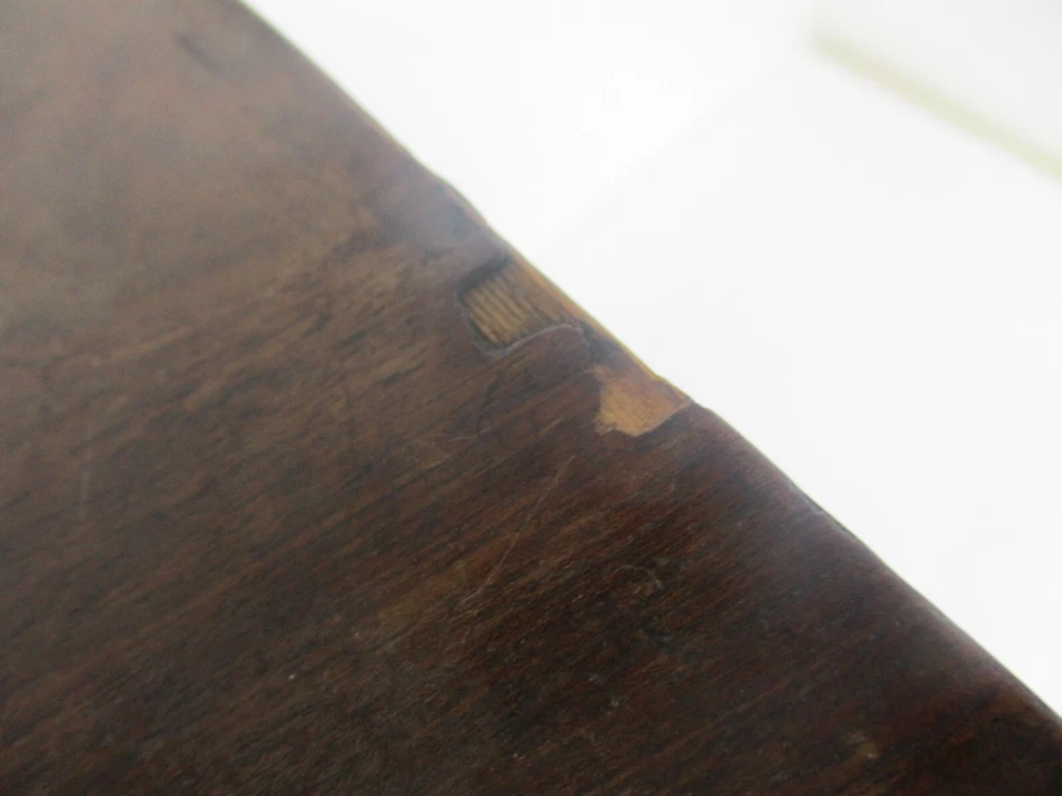 古董爱德华风格时期绗缝书桌柜写字台 精致 — 第 4/4 张图片