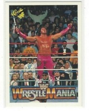 1990 CLASSIC TITANSPORTS WWF WRESTLING HISTORY OF WRESTLEMANIA SINGLES