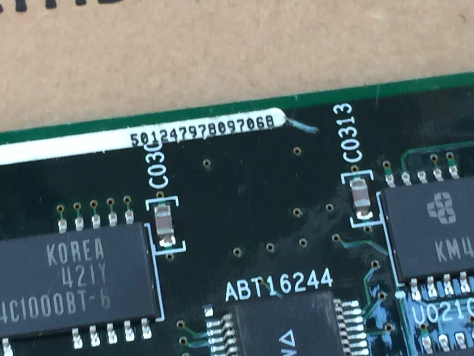 SUN, 16 MB de memoria, SamSung KMM51441000BTG-6, SparcStation 20, = PASO de prueba Foto 3 de 4