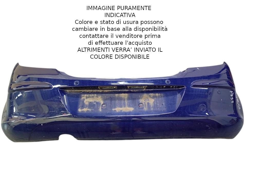 PARAURTI POSTERIORE COMPLETO PER OPEL Corsa D 3P 2° Serie 13209342 A10XEP (11>