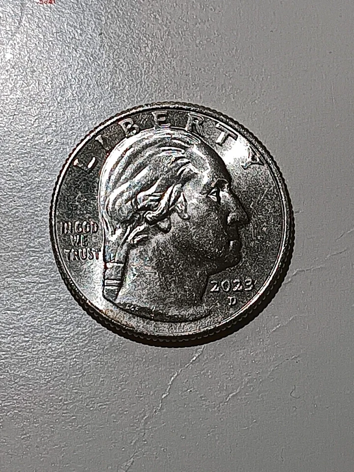 2023 D Error “In Cod We Trust” Jovita Idar Women's Quarter. RARE MINT CONDITION - Image 2 of 4