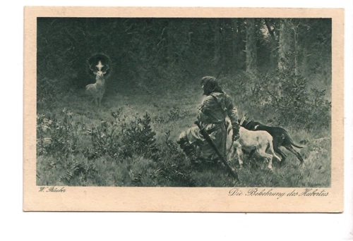 11 360- W. Robbers The Conversion of Hubertus