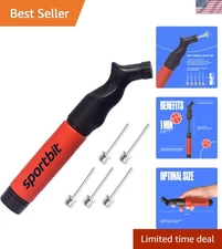 Multi-Sport Ball Pump: Inflator for Volleyball, Basketball & Soccer Balls