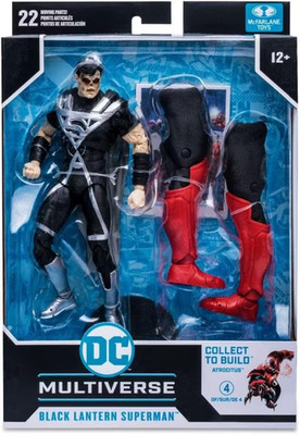 McFarlane DC Multiverse Actionfigur Black Lantern Superman Blackest Night Neu