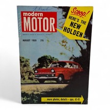 Modern Motor Magazine August 1959 FB Holden