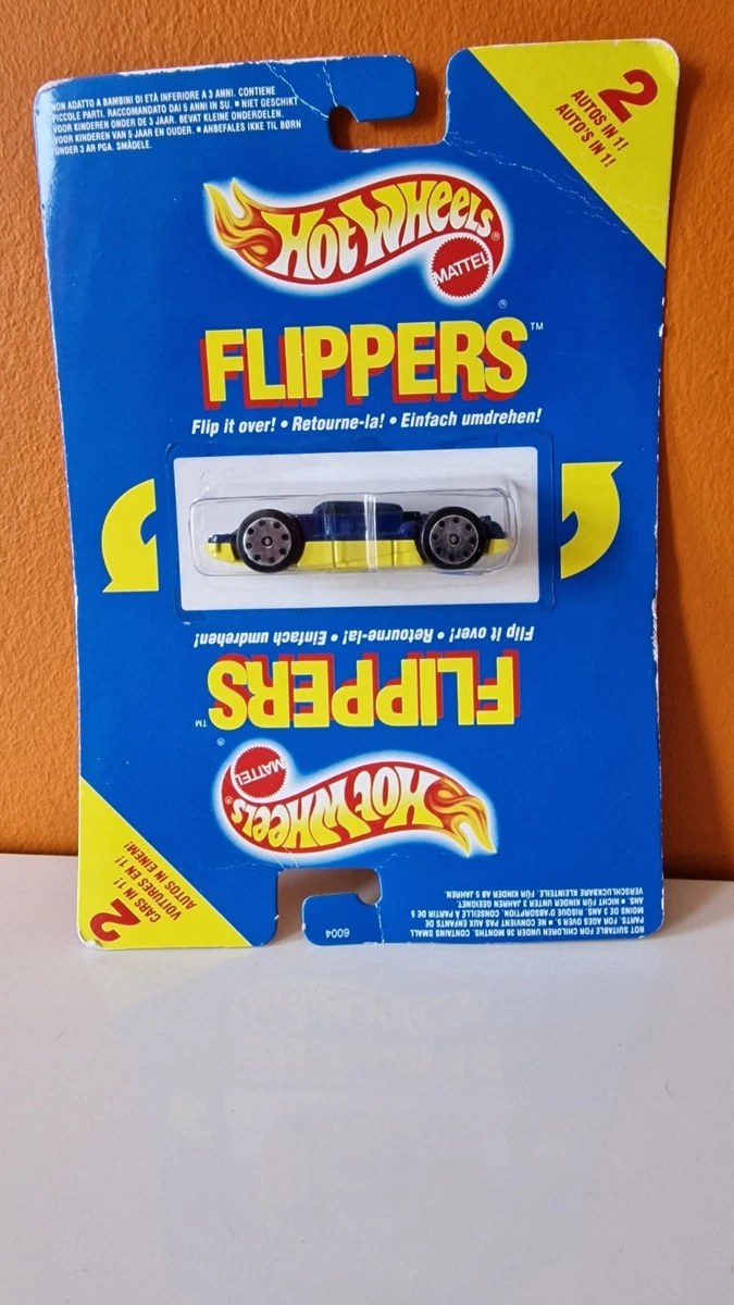 Voiture Miniature Hot Wheels Flippers 6020 - Mattel 1989 - Neuf Sous Blister (NOC)