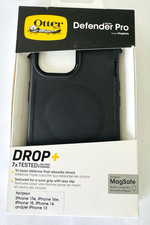 New OtterBox Defender Pro MagSafe Case iPhone 17e 16e 15 14 13 Black 77-97328