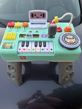 Fisher-Price Laugh  Learn Mix  Learn DJ Table, Musical Learning Toy for Baby