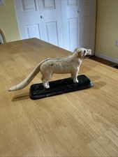 Antique Vintage 1930&rsquo;s Cast Iron Figural Heavy Dog Nut Cracker