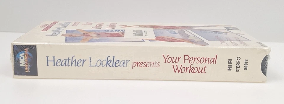 Vintage Heather Locklear presents Your Personal Workout VHS 1990 NEW Ballys MCA Foto 3 de 4