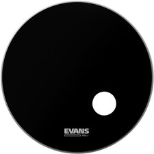 Evans EMAD Resonant Bass Drum Head Black 22 i...