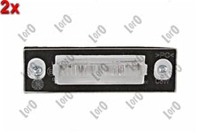 2x Nummernschildleuchte Für FIAT Stilo Multi Wagon 01-08 46758990