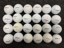 Titleist Various Golf Balls X 24 B / C Grade Practice