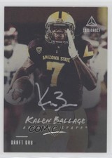 2018 Panini Luminance Draft Day Signatures Silver Kalen Ballage #RI-KB Auto 8we
