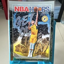 2019-20 Panini NBA Hoops - Get Out the Way Domantas Sabonis #18 Winter