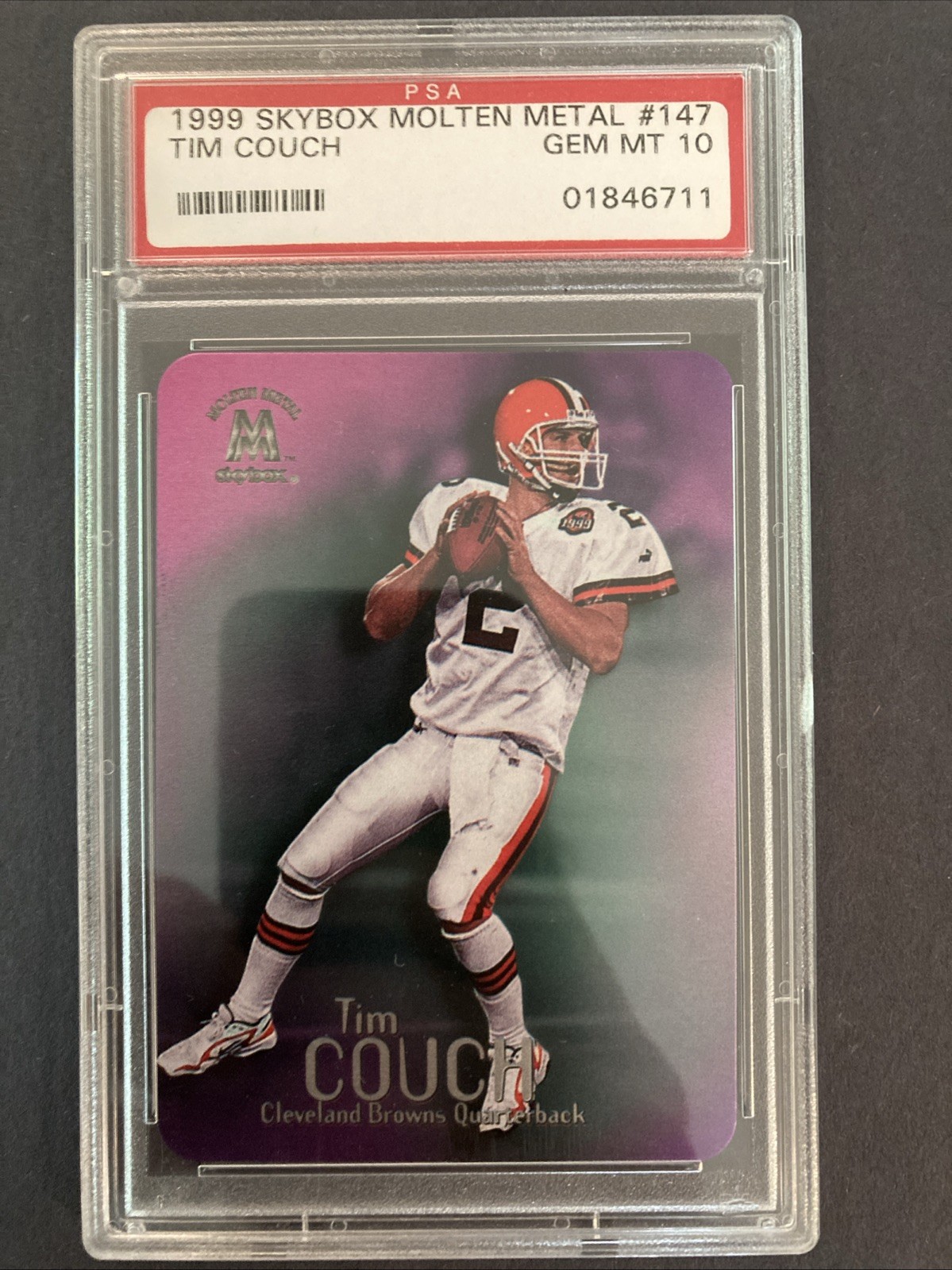 Tim Couch Skybox Molten Metal #147 Molten Metal