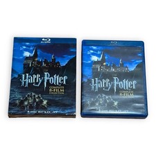 Harry Potter Complete 8-Film Collection Blu-ray 2011 8-Disc Set w slip cover