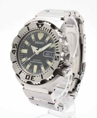 Vintage [Near MINT] Seiko 7S26-0350 Black Monster 42mm Automatic Men's Japan