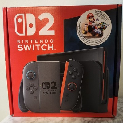 Gaming Console: Nintendo Switch 2 - Mario Kart World Bundle Brand NEW never open