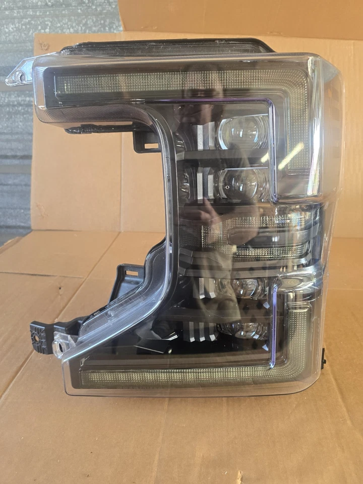 原始设备制造商 LED Lh 车头灯组件适用于 2020 - 2022 福特 F-250/F-350 Super Duty — 第 2/4 张图片